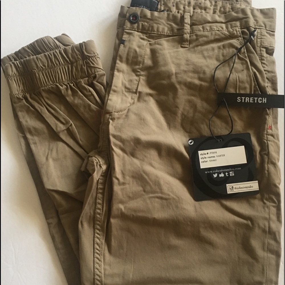 Khaki men’s joggers